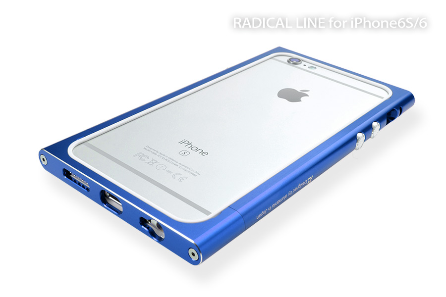 ラディカルライン iP6S ブルー