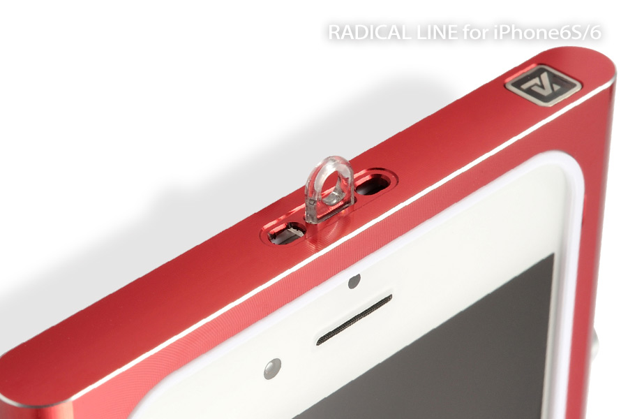 alumania RADICAL LINE for iPhone6S/6 段付き加工