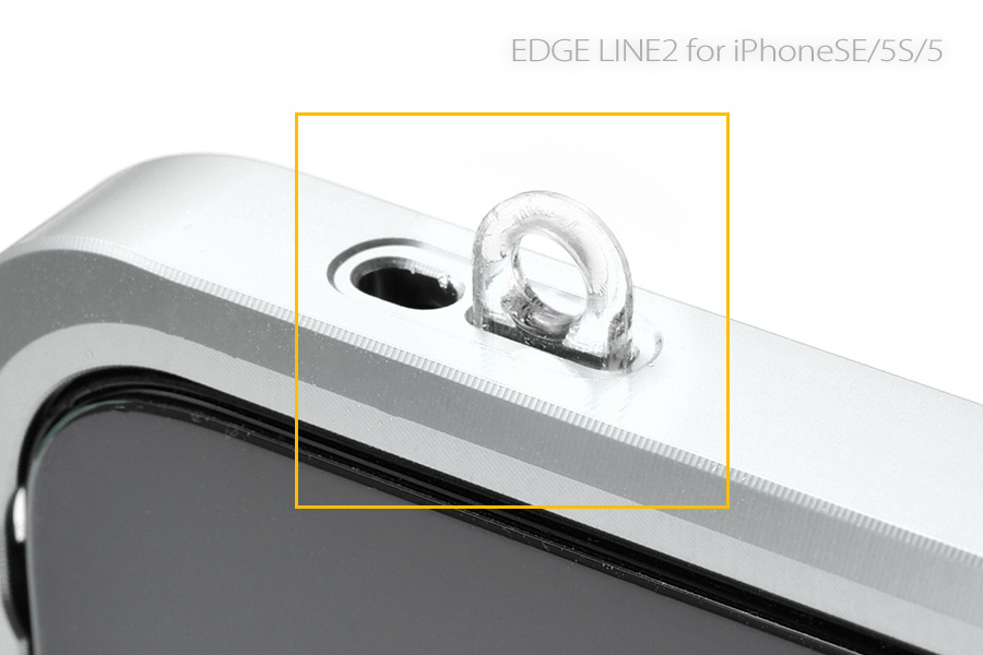 alumania EDGE LINE for iPhoneSE/5S/5 スクリュー