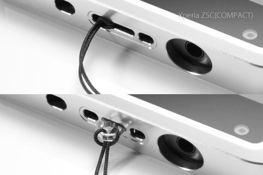 alumania Xperia Z5 COMPACT for EDGE LINE ストラップアタッチメント