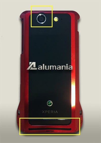 Xperia_SXの背面形状