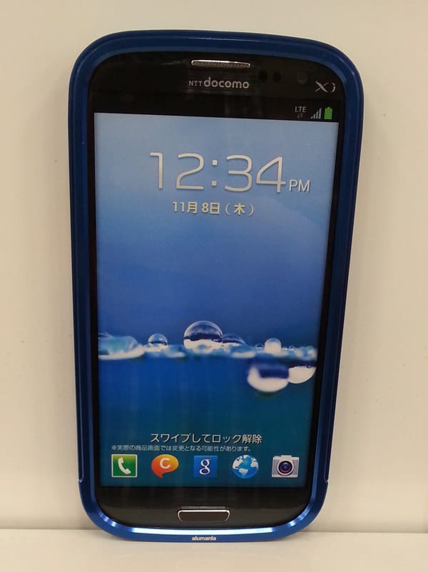 GALAXY_S3α(SC-03E)への『SHAPE_LINE』取付