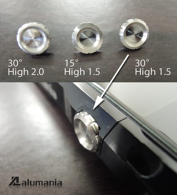 2回目のスクリューサンプルが完成