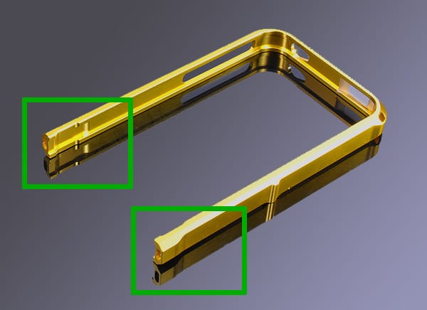 iPhone4S/4用EDGE LINEの一部が仕様変更となります。