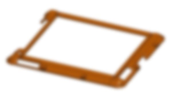 iPad用アルミケースのサンプル状況