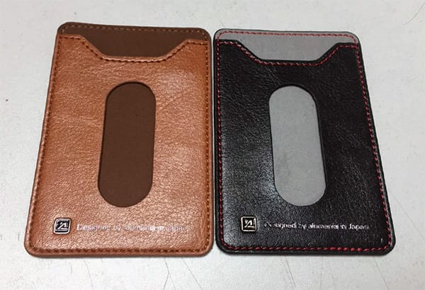 カードホルダーの試作品