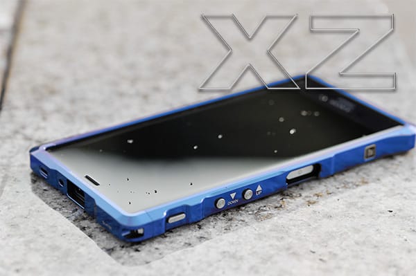 お待たせしておりました、XZ用EDGE_LINEのブルーが完成しました。