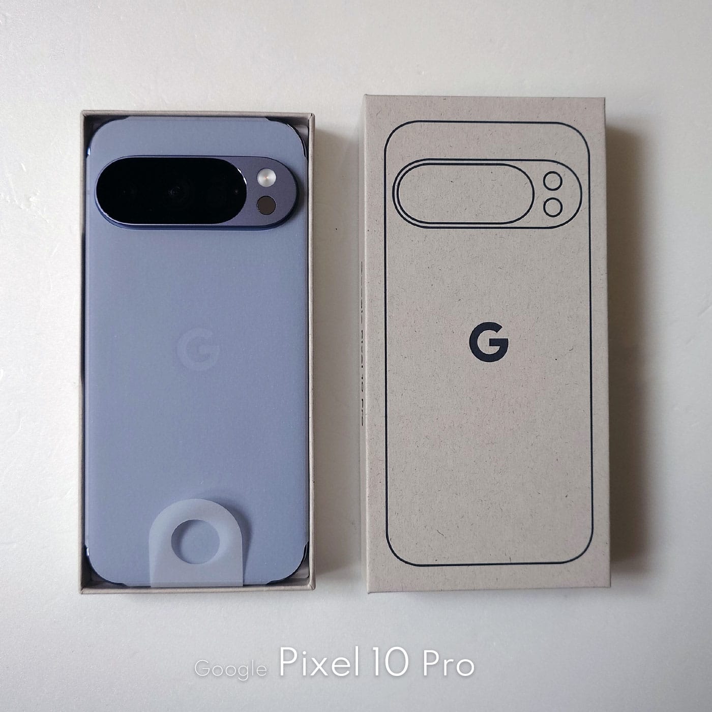 Pixel10Proのパッケージオープン