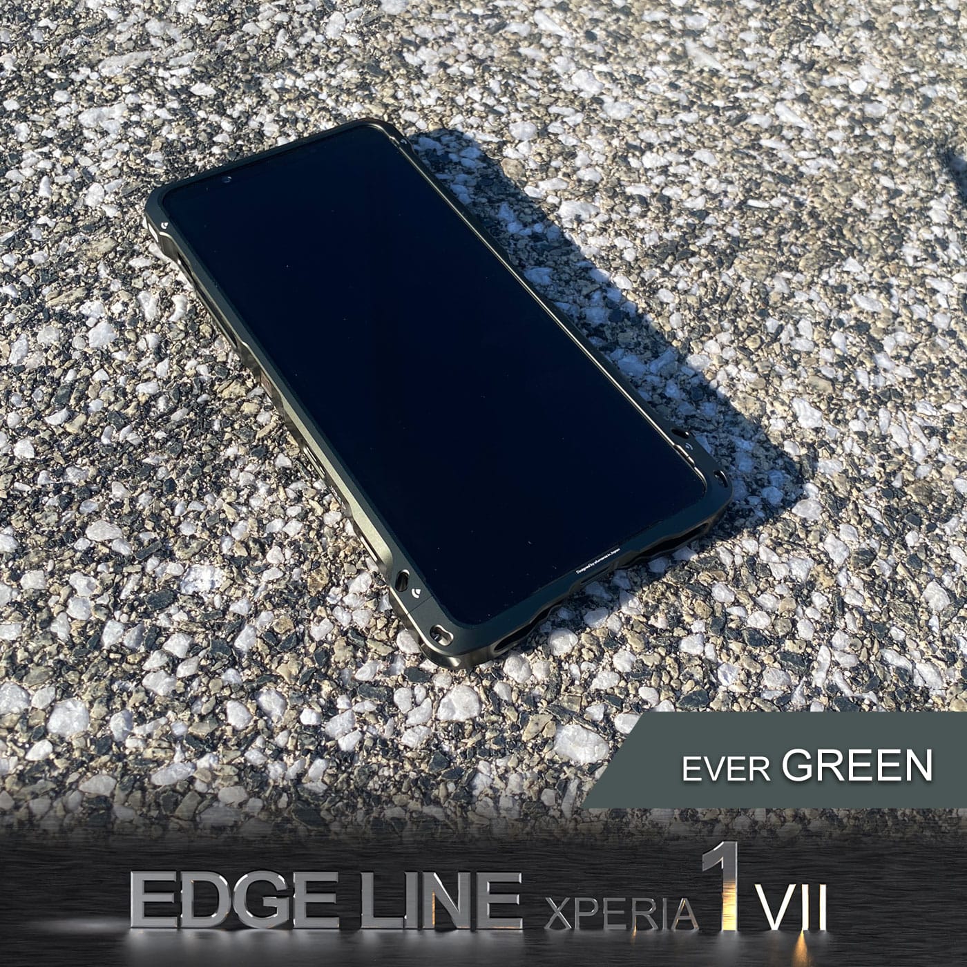 1VII用アルミバンパー、エバーグリーンのフロント