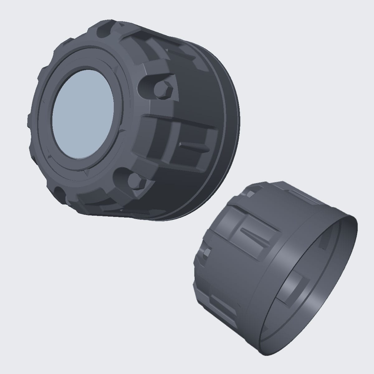 リボルバーセンターキャップ(リヤ用)のデザイン設計