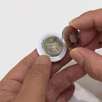エアタグのボタン電池交換手順