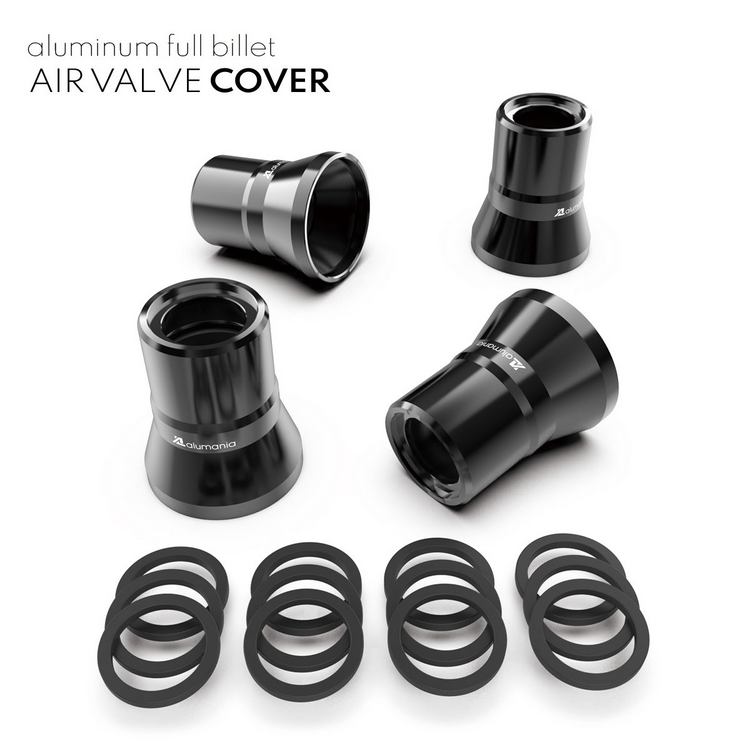 エアバルブカバーのブラック