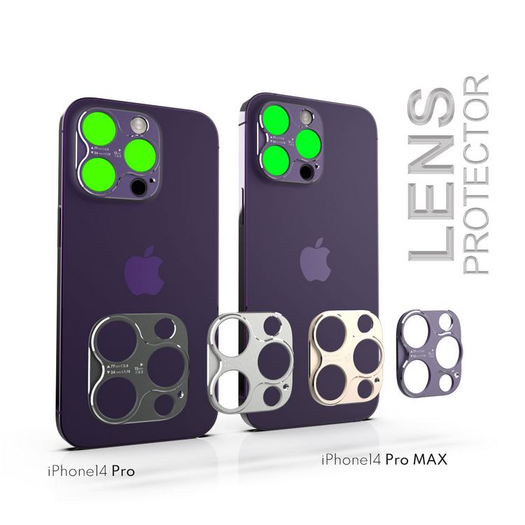 iPhone14Proシリーズ用レンズプロテクターカラーラインナップ