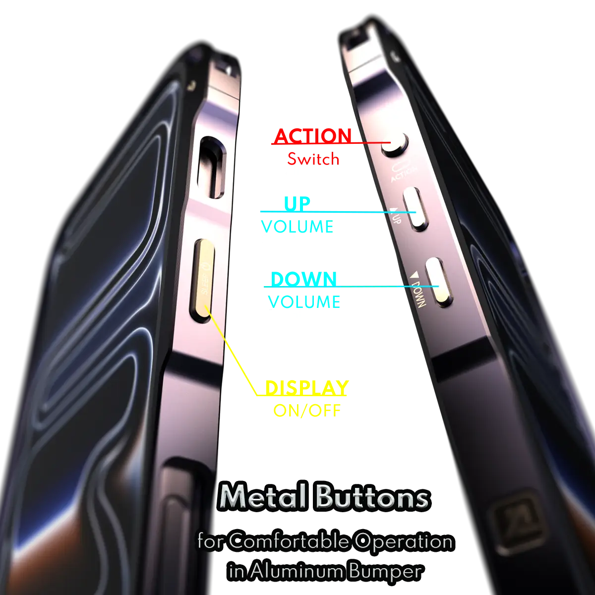 iPhone 17 Pro専用 切削ボタン構成