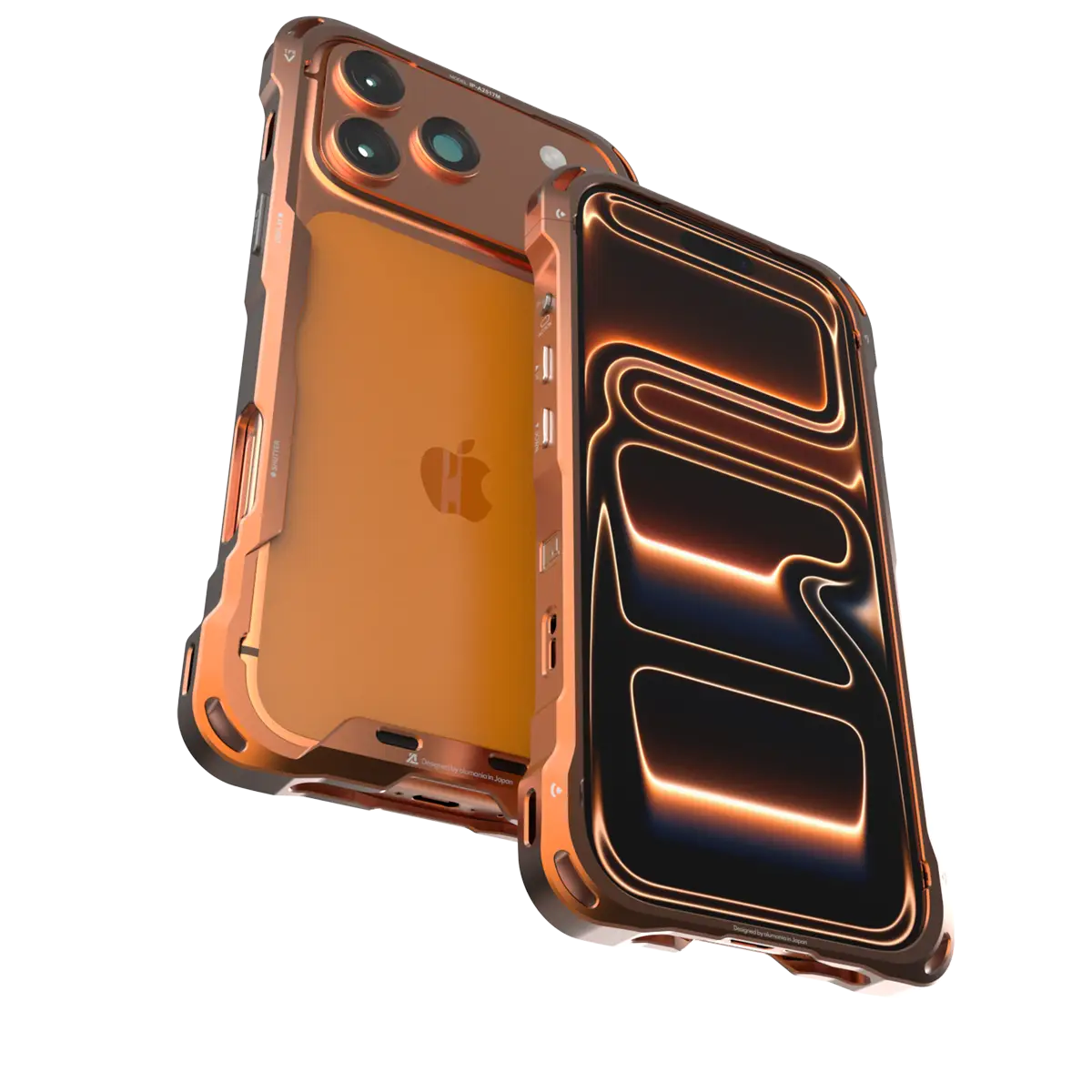 EDGE LINE｜アルミフルビレットバンパー for iPhone 17 Pro / Pro Max