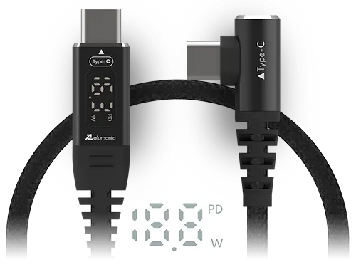 PD対応USB-C型ケーブル