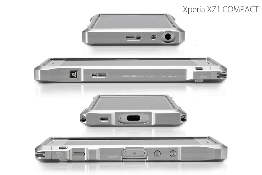 alumania EDGE LINE for Xperia XZ1-COMPACT 側面画像