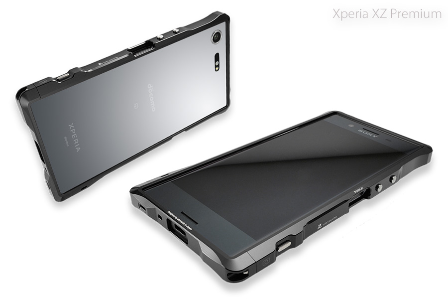 エッジライン Xperia XZ Premium ブラック