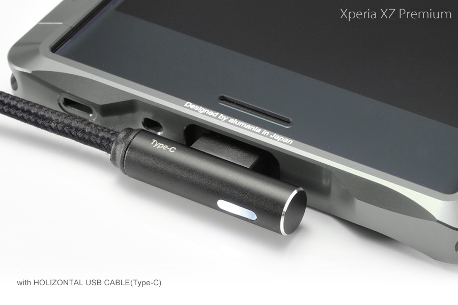alumania EDGE LINE for Xperia XZ Premium USB